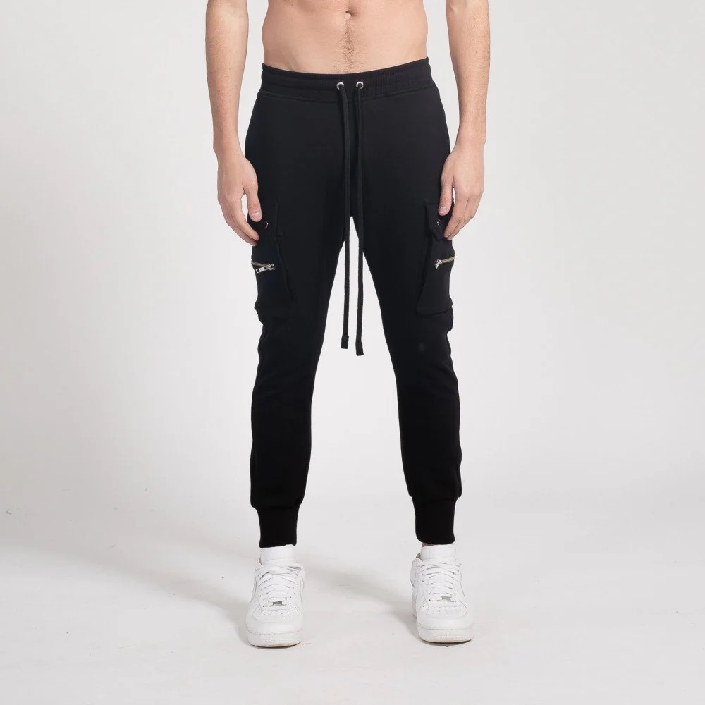 Sweet Pants Stylish Black Cargo Pants for Men